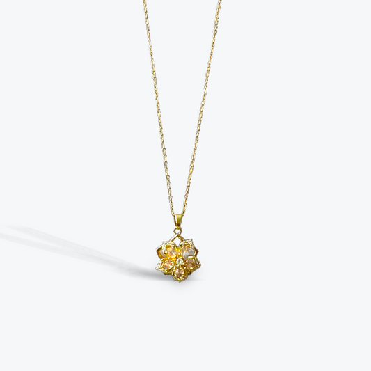 flower necklace